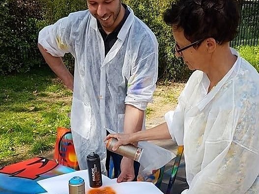 Stencil Art Workshop Volwassenen